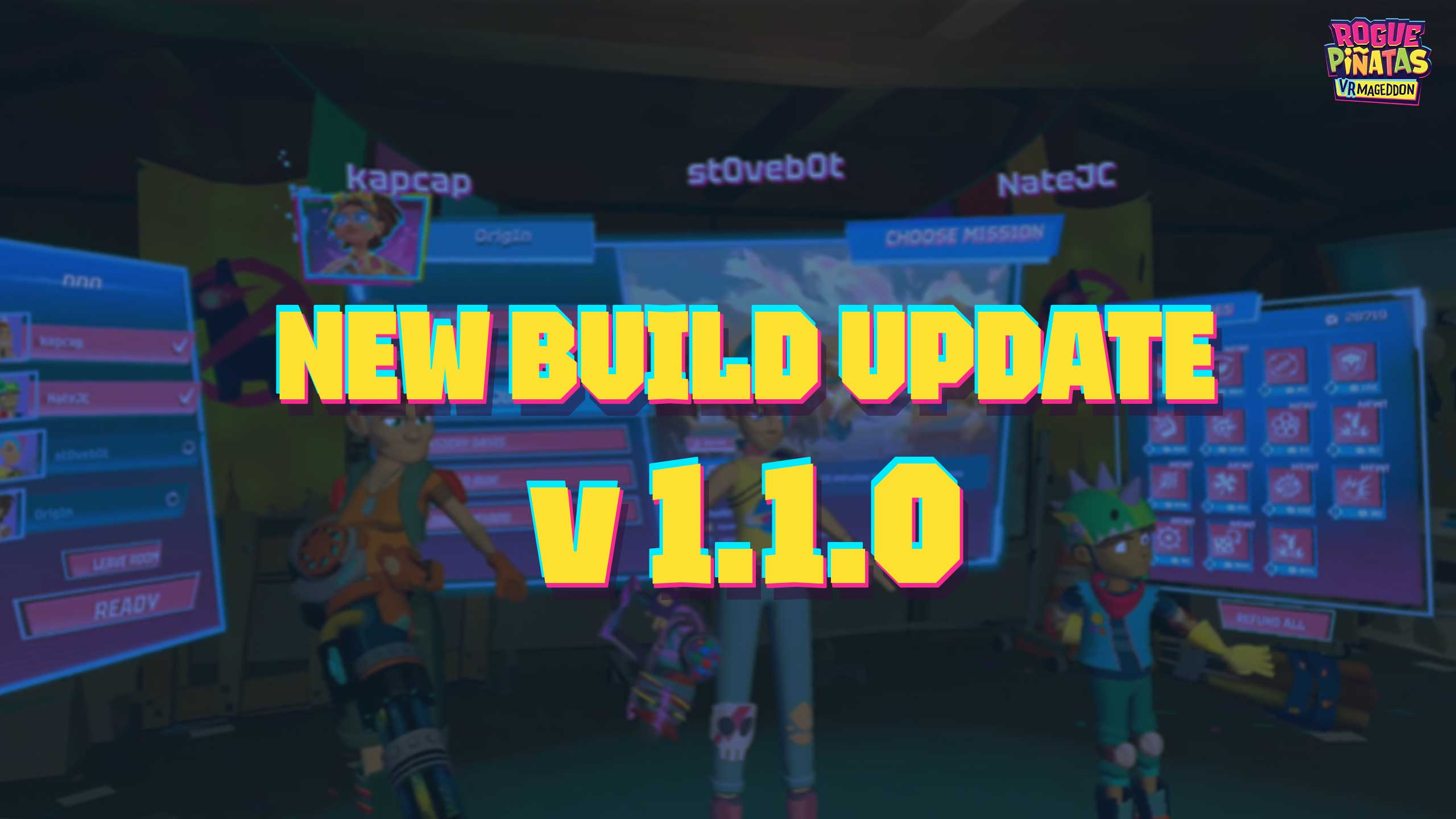Update 1.1.0 - Crossplay with SteamVR is here!