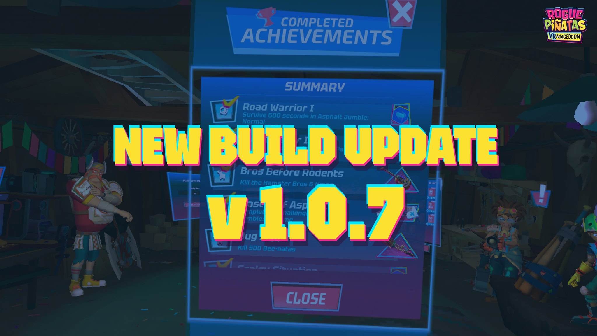 Update - 1.0.7 - New features, fixes and improvements!