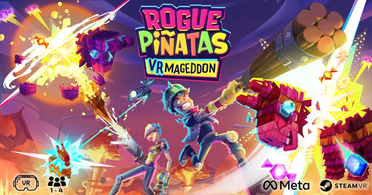 SteamVR Joins the Chaos in Rogue Piñatas!